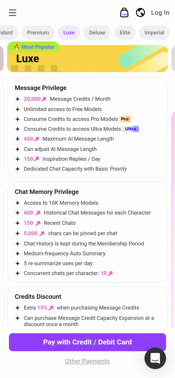 CrushOn.AI app screenshot